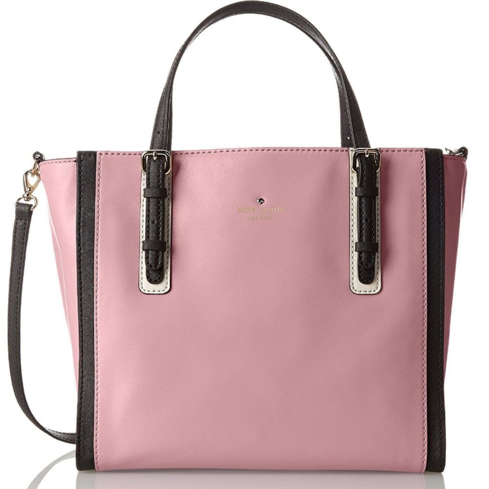 KATE SPADE NY BEDFORD SQUARE EASTEN Tote Leather PINK, NEW WITH TAG - Picture 1 of 15